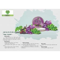 Mặt Nạ Tía Tô Hữu Cơ Mẹ Ken 100 Gram 3