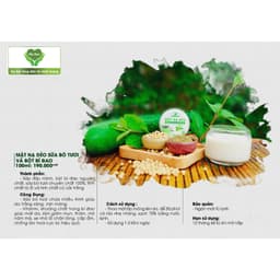 MẶT NẠ DẺO SỮA BÒ TƯƠI & BỘT BÍ ĐAO (100ml) 3