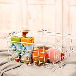 Rổ sắt décor trang trí chụp ảnh ( Giỏ sắt đựng đồ cá nhân xinh xắn ) 2