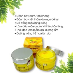 Kem Nghệ Nano dưỡng trắng da mặt mờ sẹo giảm thâm - Sản Phẩm Viện Hàn Lâm KH&CN Việt Nam 2