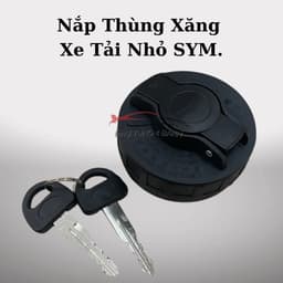 Nắp Thùng Xăng, Nắp Bình Nhiên Liệu Xe Tải Nhỏ SYM  750Kg, T880, T1000, SYM V5, V9, V11,...Hàng Xịn Có Khóa. 3