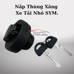 Nắp Thùng Xăng, Nắp Bình Nhiên Liệu Xe Tải Nhỏ SYM  750Kg, T880, T1000, SYM V5, V9, V11,...Hàng Xịn Có Khóa. 5