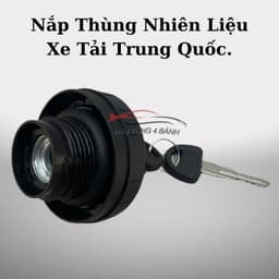 Nắp Bình Xăng, Nắp Thùng Dầu Xe Tải Trung Quốc Thaco Olin, Vinaxuki, Hoa Mai, Chiến Thắng,...Loại Vặn Ren. 5