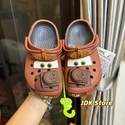 JDK Store_Dép Sục Clog Car Mater Trẻ Em Người Lớn 1