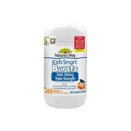 [NK tem phụ- DATE T5/28] Viên Nhai Nature's Way Kids Smart DHA Burst 300mg Triple Strength Tăng Cường Phát Triển T 2