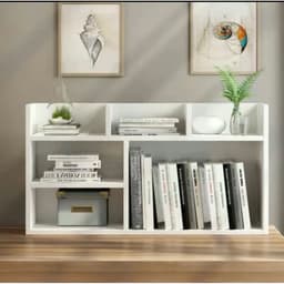 Giá sách để bàn, Kệ hồ sơ, giá để tài liệu văn phòng, học tập, gỗ mdf nhập khẩu cao cấp bền đẹp ND03 3