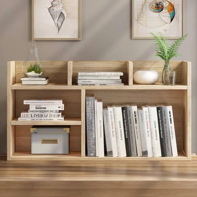 Giá sách để bàn, Kệ hồ sơ, giá để tài liệu văn phòng, học tập, gỗ mdf nhập khẩu cao cấp bền đẹp ND03