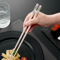 Đũa Sợi Thủy Tinh Nhật Họa Tiết Hoa Sen Bình An Cao Cấp ,Không Nấm Mốc, Kháng Khuẩn, Chống Trơn Trượt, An Toàn Vệ Sinh. 7