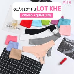Quần Lót Lọt Khe Không Viền Chất Liệu Su Đúc Thông Thoáng Đáy Cotton Kháng Khuẩn 3