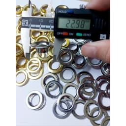 Khoen bạt khoen ore 12 x 23mm Đồng thau xịn Khuy mắt cáo đóng bạt 12mm Chân cao 7mm Có long đền 7
