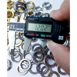Khoen bạt khoen ore 12 x 23mm Đồng thau xịn Khuy mắt cáo đóng bạt 12mm Chân cao 7mm Có long đền 6