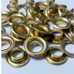 Khoen bạt khoen ore 12 x 23mm Đồng thau xịn Khuy mắt cáo đóng bạt 12mm Chân cao 7mm Có long đền 5