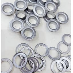Khoen mắt cáo 12mm 16mm Bằng sắt Chân cao Khoen đóng bạt che mưa, bạt xe tải, bạt HDPE dày Bịch 100 cái Có long đền 4