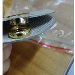 Nút bấm 4 thành phần dạng khoen mắt cáo Size 14mm Bằng đồng thau không gỉ sét 3