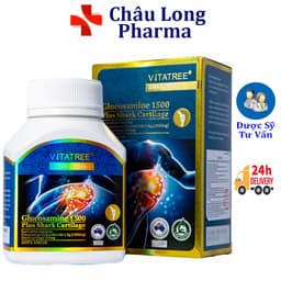 Viên uống Vitatree Glucosamine 1500 Plus Shark Cartilage hỗ trợ duy trì chức năng của khớp (100viên) 5