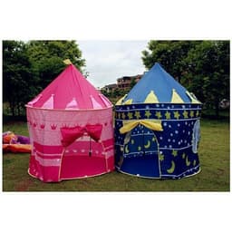 Lều cho bé gái và trai hình trụ tháp 105 x 135cm và Thảm Hàn Quốc XPE 2 Mặt Chống Thấm 2