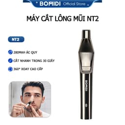 Máy Cắt Lông Mũi Bomidi NT2 Sạc Type-C, Vệ Sinh Dễ Dàng An Toàn Tiện Lợi Có Thẻ Tháo Ra. 1