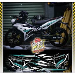 Tem Exciter 150 tem rời Exciter 150 decal cao cấp 3 lớp 1
