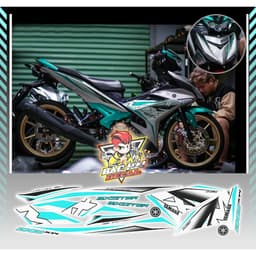 Tem Exciter 150 tem rời Exciter 150 decal cao cấp 3 lớp 2