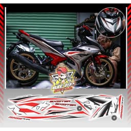 Tem Exciter 150 tem rời Exciter 150 decal cao cấp 3 lớp 1