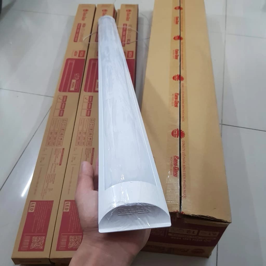 Bộ đèn Led bán nguyệt 1.2m/50w Rạng Đông,công suất cao, siêu sáng, bảo hành chính hãng 24 tháng