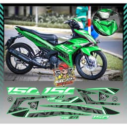 Tem Exciter 150 tem rời Exciter 150 decal cao cấp 3 lớp 2