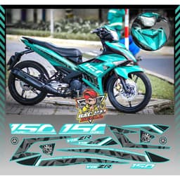 Tem Exciter 150 tem rời Exciter 150 decal cao cấp 3 lớp 5