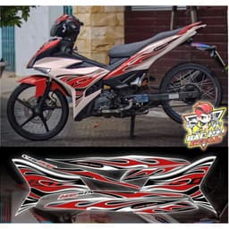 Tem Exciter 150 tem rời Exciter 150 decal cao cấp 3 lớp 1
