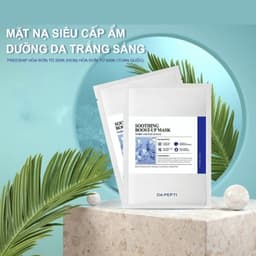 Hộp 10 Miếng Mặt Nạ Làm Dịu & Cấp Ẩm Dr.Pepti Soothing Mask Boost-Up 25ml Hàn Quốc 4