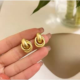 [Sẵn] Bông Tai, Khuyên Tai Mạ Vàng Ocean Charm Phụ Kiện Trang Sức Bông Tai Nữ Đi tiệc – Lễ hội | Quà tặng nữ 6