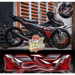 Tem Exciter 155 tem rời Exciter 155 chất liệu decal cao cấp 3 lớp 1