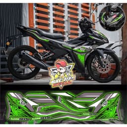 Tem Exciter 155 tem rời Exciter 155 chất liệu decal cao cấp 3 lớp 6