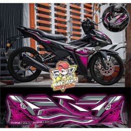 Tem Exciter 155 tem rời Exciter 155 chất liệu decal cao cấp 3 lớp 3