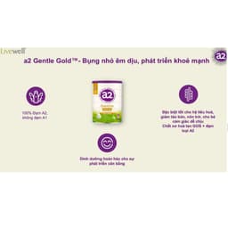 [SALE CẮT MÃ DATE 12/2027] Sữa A2 Milk Gentle Gold Úc 800g 6