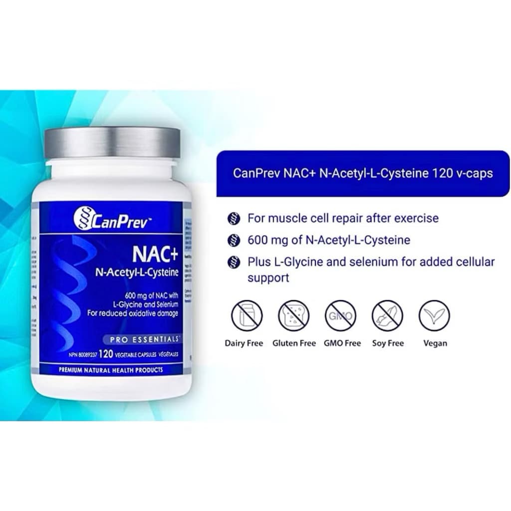 Canprev Nac 600mg Giải Độc Gan Đào Thải Độc Tố Tăng Cường Sức Khỏe
