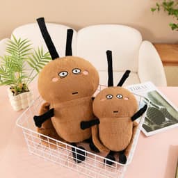 Gấu bông con gián 45cm, gấu tiểu cường vô tri lông mịn đáng yêu, quà tặng dễ thương cho bé 2