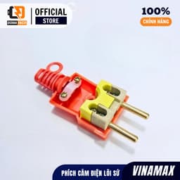 Phích Cắm Chịu Tải 6000W lõi sứ VINAMAX Chống Cháy, Chống Vỡ, Đảm Bảo An Toàn 4