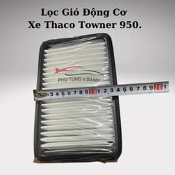 Lọc Gió Động Cơ, Lọc Gió Máy Xe Tải Nhỏ Thaco Towner 950, 950A, 990kg, Van 2S, 5S,...Loại Giấy Xịn (Mã:13780-C3100) 3
