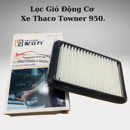 Lọc Gió Động Cơ, Lọc Gió Máy Xe Tải Nhỏ Thaco Towner 950, 950A, 990kg, Van 2S, 5S,...Loại Giấy Xịn (Mã:13780-C3100) 2