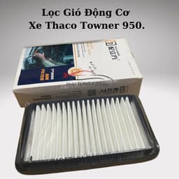 Lọc Gió Động Cơ, Lọc Gió Máy Xe Tải Nhỏ Thaco Towner 950, 950A, 990kg, Van 2S, 5S,...Loại Giấy Xịn (Mã:13780-C3100) 5