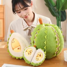 Gấu Bông Sầu Riêng Cực Dễ Thương Có Thể Tách Ruột Bên Trong MIU GẤU XINH 1