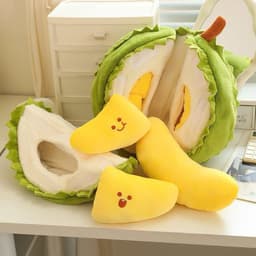 Gấu Bông Sầu Riêng Cực Dễ Thương Có Thể Tách Ruột Bên Trong MIU GẤU XINH 2