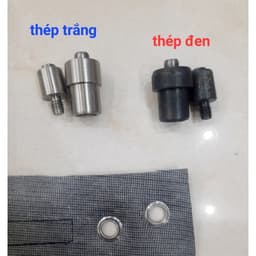 Máy đóng khoen ore (khuy mắt cáo/ oze luồn) Máy đóng thủ công Máy xanh Bằng gang 7