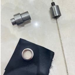 Máy đóng khoen ore (khuy mắt cáo/ oze luồn) Máy đóng thủ công Máy xanh Bằng gang 5