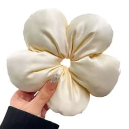 Dây buộc tóc hoa xốp phong cách Hàn Quốc cao cấp, co giãn cao-K132 VINBEO-[LU66] 4