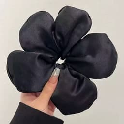 Dây buộc tóc hoa xốp phong cách Hàn Quốc cao cấp, co giãn cao-K132 VINBEO-[LU66] 8