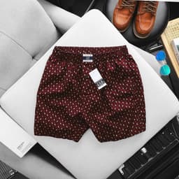 Quần đùi nam cotton sợi tre , Quần mặc nhà mặc ngủ big size 100kg - 3bros Quần Ngủ LE 5