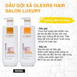 Cặp Dầu Gội Xả Olexrs 500ml – Phục Hồi Hư Tổn, Giảm Gãy Rụng, Collagen – Chính Hãng 5