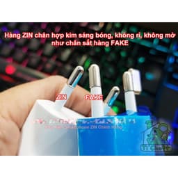 [ZIN Chân Tròn] Đầu Nối Chuyển Đổi 2 Chấu EU cho Sạc AP Macbook iPad Không Lo Gãy Chân Cắm 9