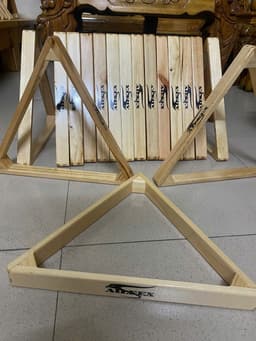 Khuôn xếp bi bida, Khay xếp bóng Bi A, xếp 9 bi, 15bi chất liệu gỗ giá tận xưởng - - Phụ kiện bida giá gốc 1